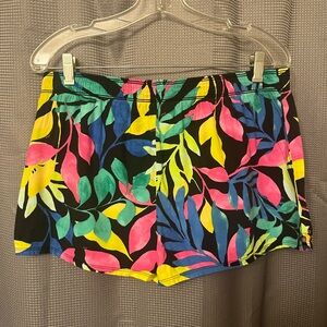 PINK Victoria's Secret Multicolor Leaf Print Women's Shorts